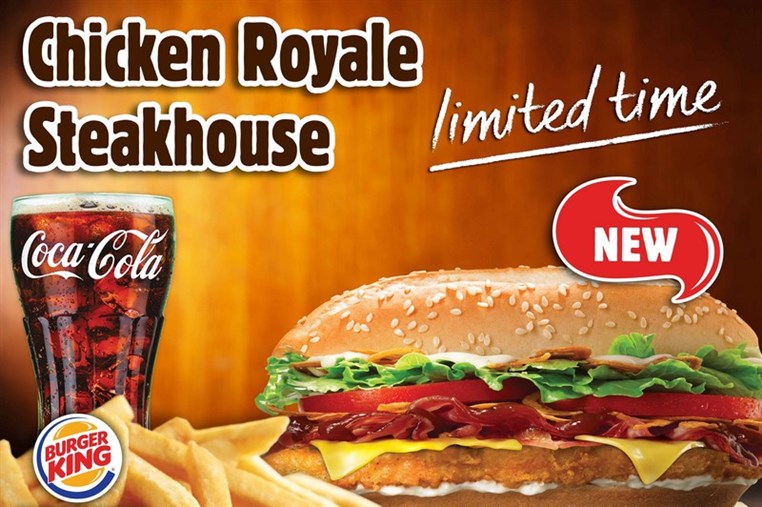 BURGER KING® Lebanon reveals the new Chicken Royal Steakhouse® sandwich
